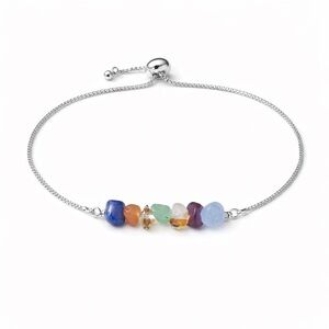 7 Chakras Lariat Bracelet